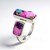 Anello in argento con Mosaico turchese
