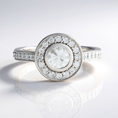Anello in argento con Zircone