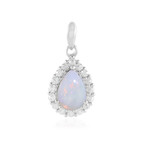 Australischer Opal-Silberanhänger