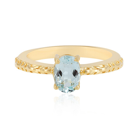 Aquamarin-Silberring