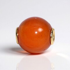 Ciondolo in argento con Agata Rossa (MONOSONO COLLECTION)