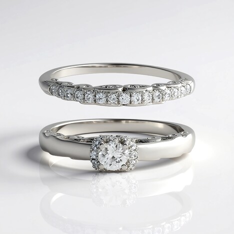 Anello in argento con Zircone