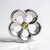 Charm in argento con Zaffiro Giallo (Annette)