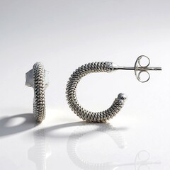 Orecchini in argento (Joias do Paraíso)