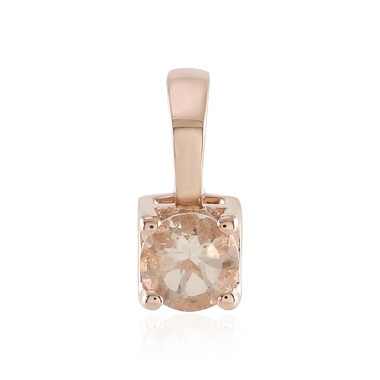 Ciondolo in oro con Morganite