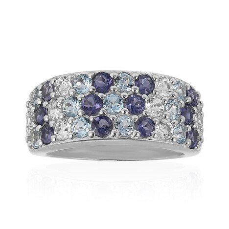 Edelstein-Silberring