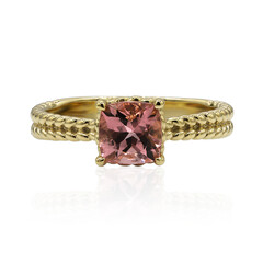 Pinkfarbener Turmalin-Goldring (Adela Gold)