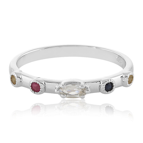 Edelstein-Silberring