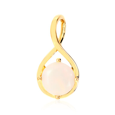 Pendentif en argent et Opale Welo