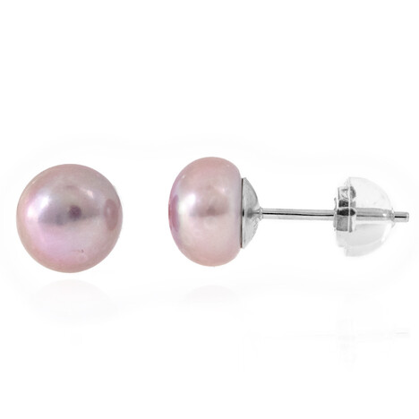 Orecchini in argento con Perla di Acqua Dolce