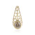 9K I2 Champagne Diamond Gold Pendant (Ornaments by de Melo)
