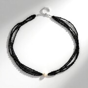 Collar en plata con Perla blanca Freshwater