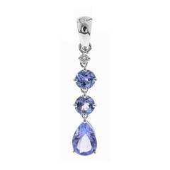 Ciondolo in oro con Tanzanite AAA