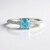 Anello in argento con Zircone Ratanakiri (Adela Silber)