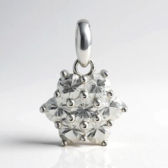 Ciondolo in argento con Danburite