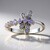 Anello in argento con Tanzanite