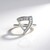 Bague en argent et Zircon