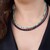 Collana in argento con Smeraldo Brasiliano