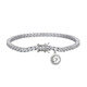 Bracelet en argent et Topaze blanche (Adela Silber)