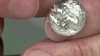 Zilveren hanger met een I2 Champagne Diamant (de Melo Essence)