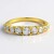 Bague en argent et Topaze blanche