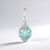 Ciondolo in argento con Grandidierite