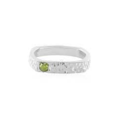 Anello in argento con Zircone Ceylon Verde