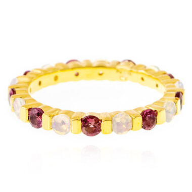 Anello in argento con Opale di Welo