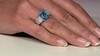Zilveren ring met een Marambaia-topaas