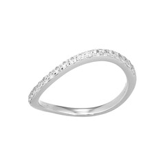 Anello in argento con Zircone
