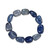 Blauer Quarz-Armband