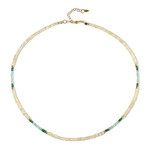 Collier en argent et Opale Welo