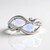Anello in argento con Opale di Welo AAA (de Melo Essence)