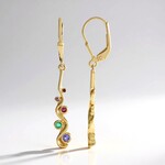 Orecchini in argento con Tanzanite (MONOSONO COLLECTION)