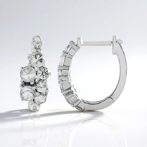 Orecchini in argento con Zircone