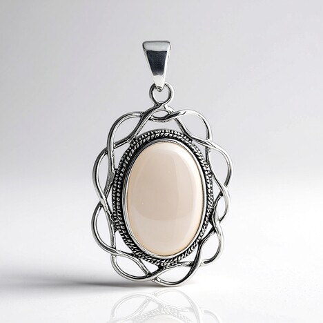 Ciondolo in argento con Madreperla (Art of Nature)
