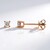Orecchini in oro con Diamante I1 (H) (CIRARI)