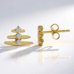 Orecchini in argento con Zircone