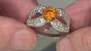 Anillo en plata con Esfalerita (de Melo Essence)