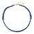 Zilveren halsketting met Nepal Kyanieten