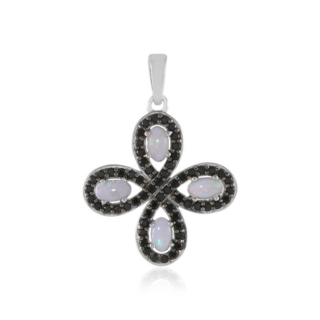 Australischer Opal-Silberanhänger