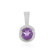 Uruguay-Amethyst-Silberanhänger