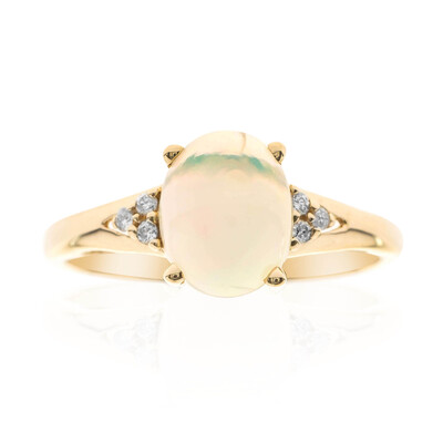 Bague en or et Opale Welo AAA (CIRARI)
