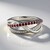 Anello in argento con Spinello Rosso