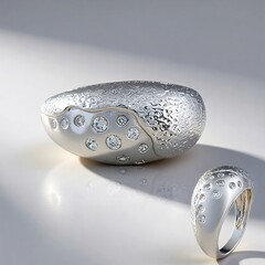 Anello in argento con Zircone (MONOSONO COLLECTION)