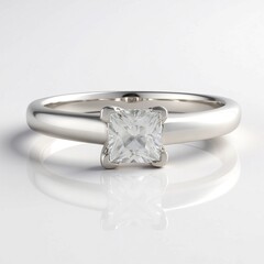 Anello in argento con Zircone