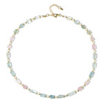 Collana in argento con Berillo Fancy (Riya)