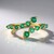 Anello in oro con Smeraldo Russo