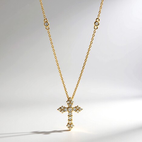 Collana in oro con Diamante Fancy SI2 (CIRARI)