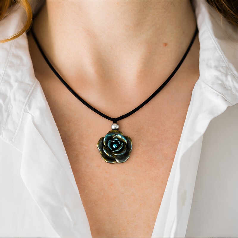 Labradorit-Halskette